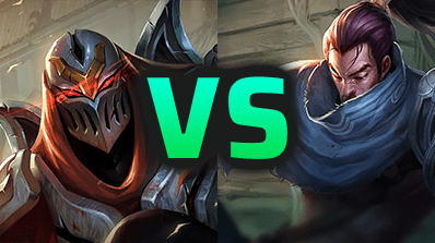 reeker zed vs yasuo midgame